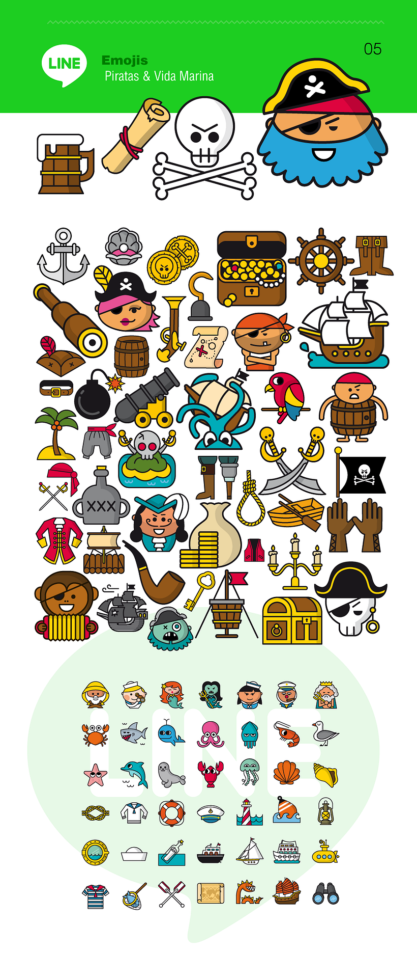 1000 Emojis for Line 5