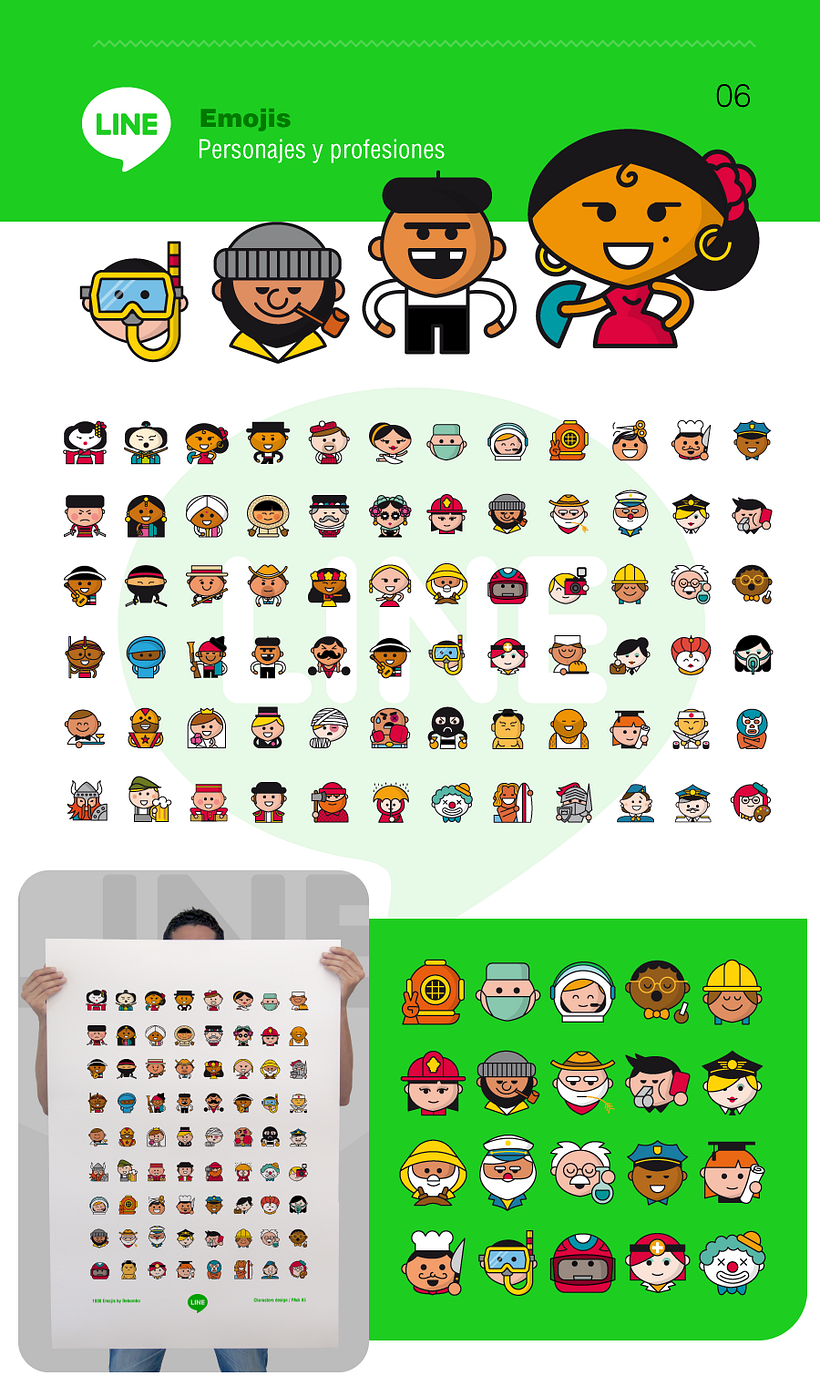 1000 Emojis for Line 6