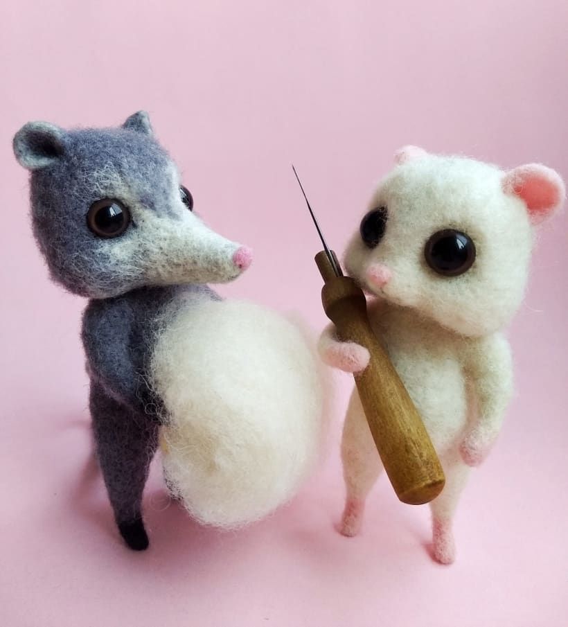 O que é needle felting? 3