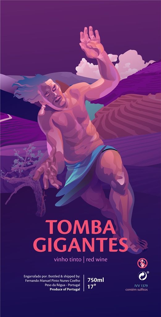 Rótulo Vinho Tomba Gigantes 5