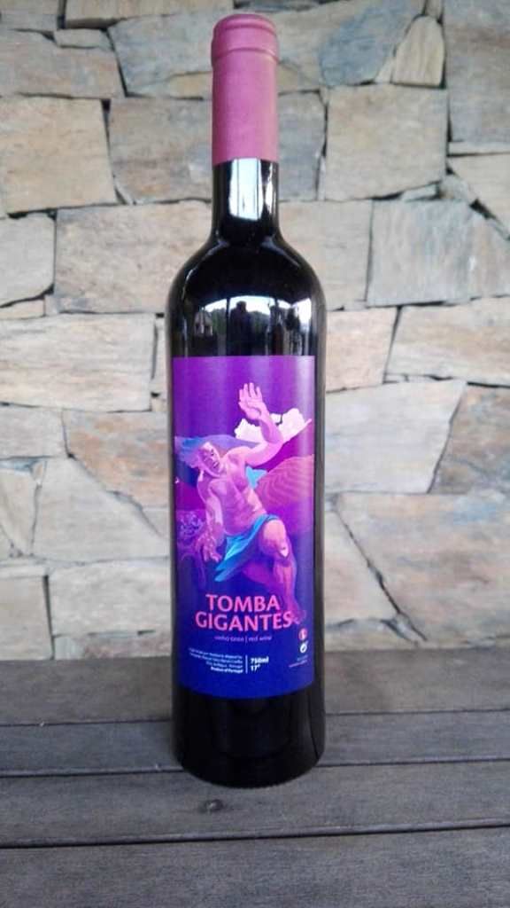Rótulo Vinho Tomba Gigantes 8