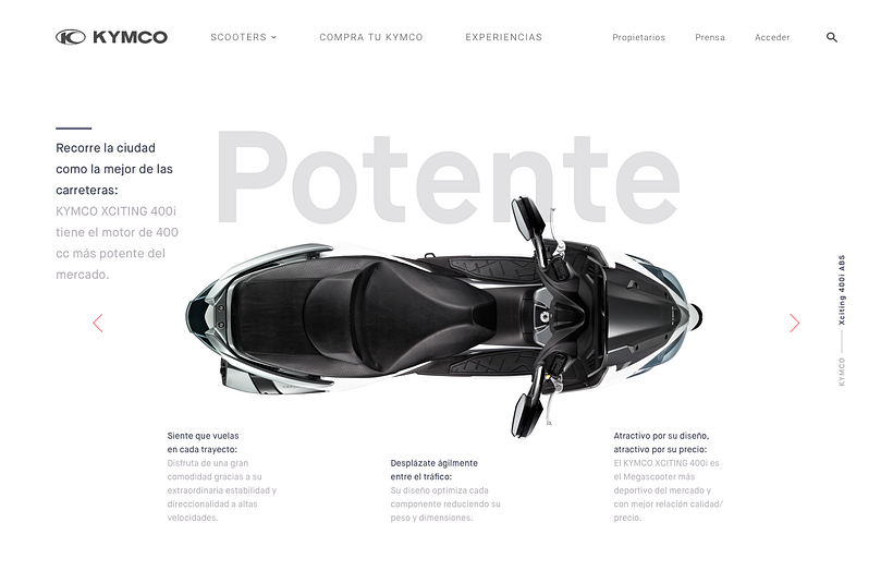 Kymco diseño web (2015) 0