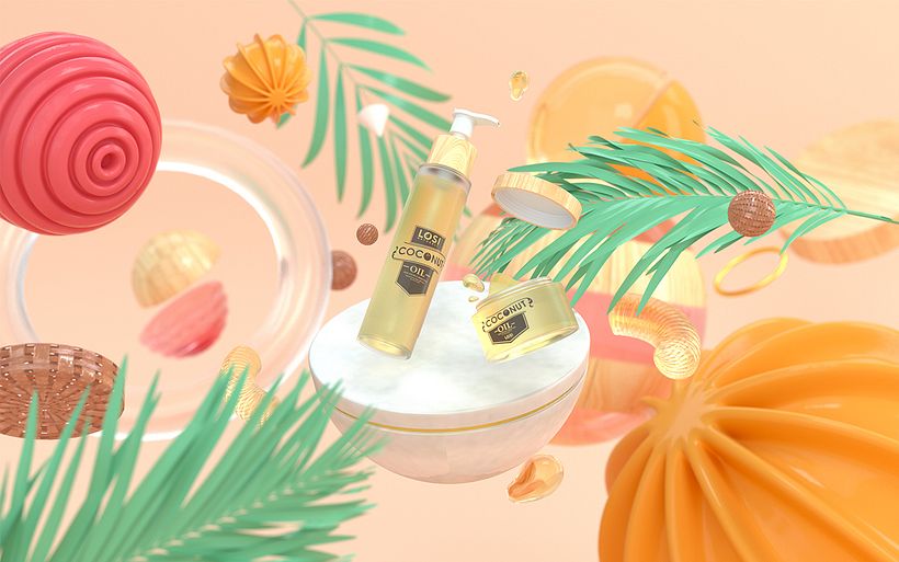 Mi Proyecto del curso: Diseño de sets en 3D para productos 5