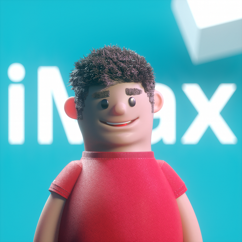 Render Final de proyecto busto de personaje para el curso de Composiciones con Cinema 4D y OctaneRender