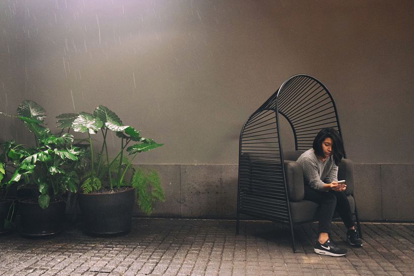 Felix, sofa con pergola 2