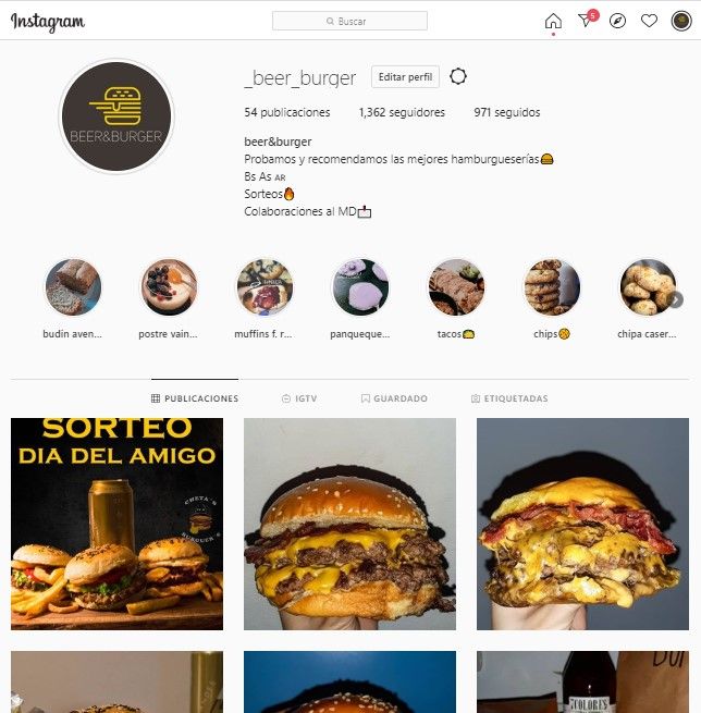 Mi Proyecto del curso: @_beer_burger 1