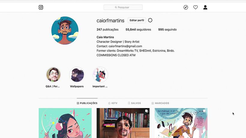 Tutorial Animação: como preparar seu portfólio para estúdios 6