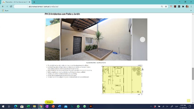 Sitio Web de AI Construcciones - Empresa constructora de Argentina 3
