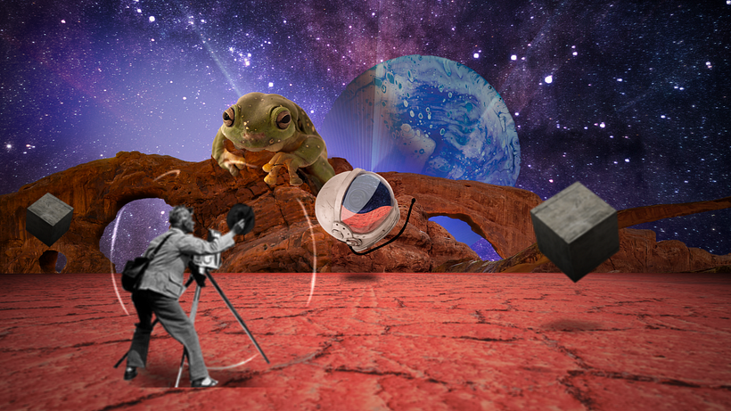 Alarm Call Music Video excerpt: Animated Collage with Adobe After Effects Course 1
