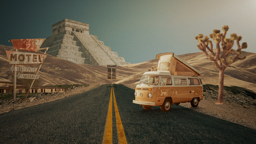 Alarm Call Music Video excerpt: Animated Collage with Adobe After Effects Course 3