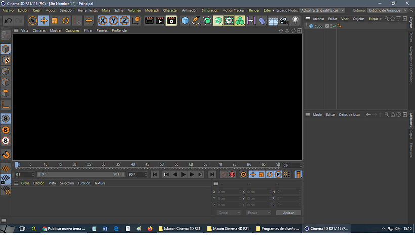 Tengo problemas con la visualización del objeto, no se ve !  0