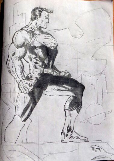 Superman_Homenaje a Jim Lee. 1