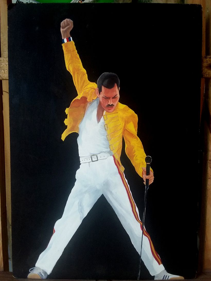 Acrílico 27 x 32cm.