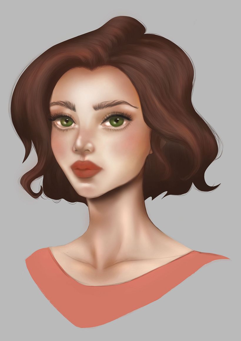 My project in Digital Fantasy Portraits with Photoshop course 0