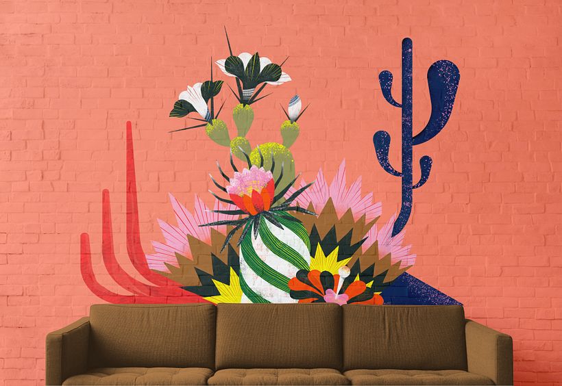 Foi muito legal descobrir mais dos brushes e criar elementos que me permitiram várias composições.