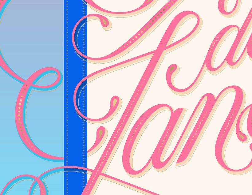 da janela | lettering 7