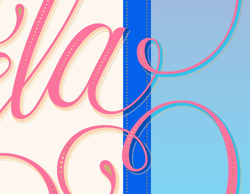 da janela | lettering 8