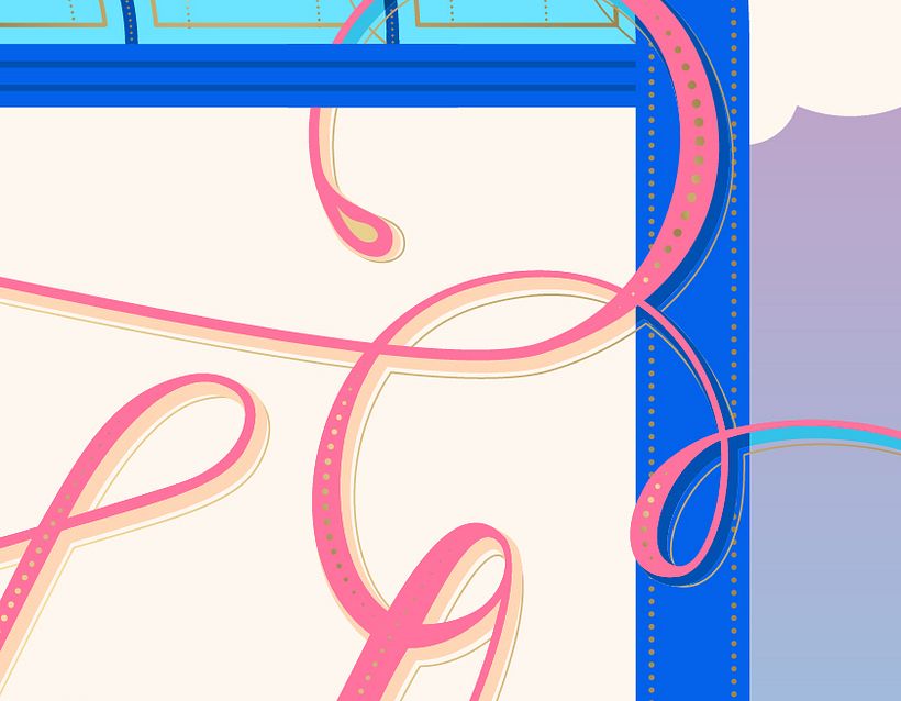 da janela | lettering 9