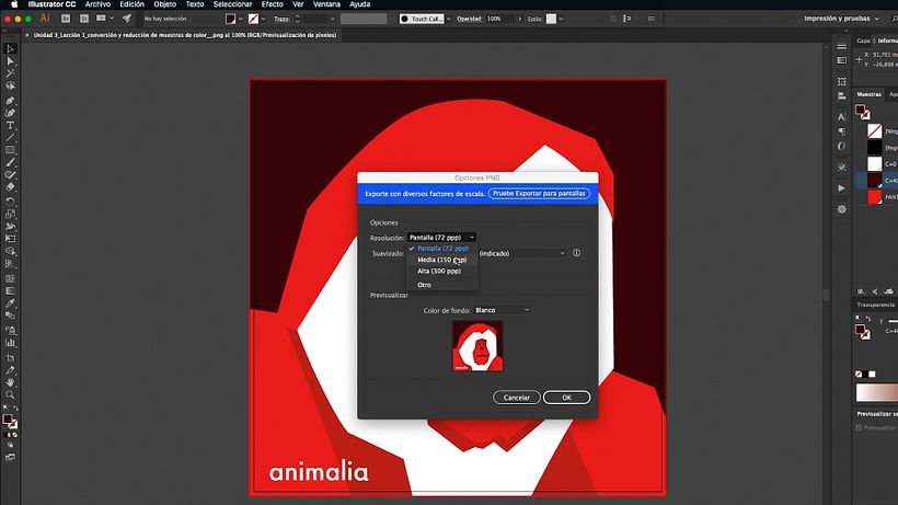 Illustration Tutorial: How to Export Your Artwork Step by Step 11