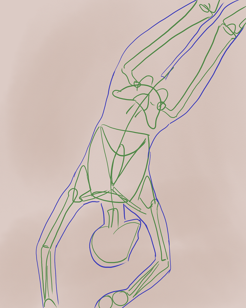 My project in Figure Drawing for Beginners course 1