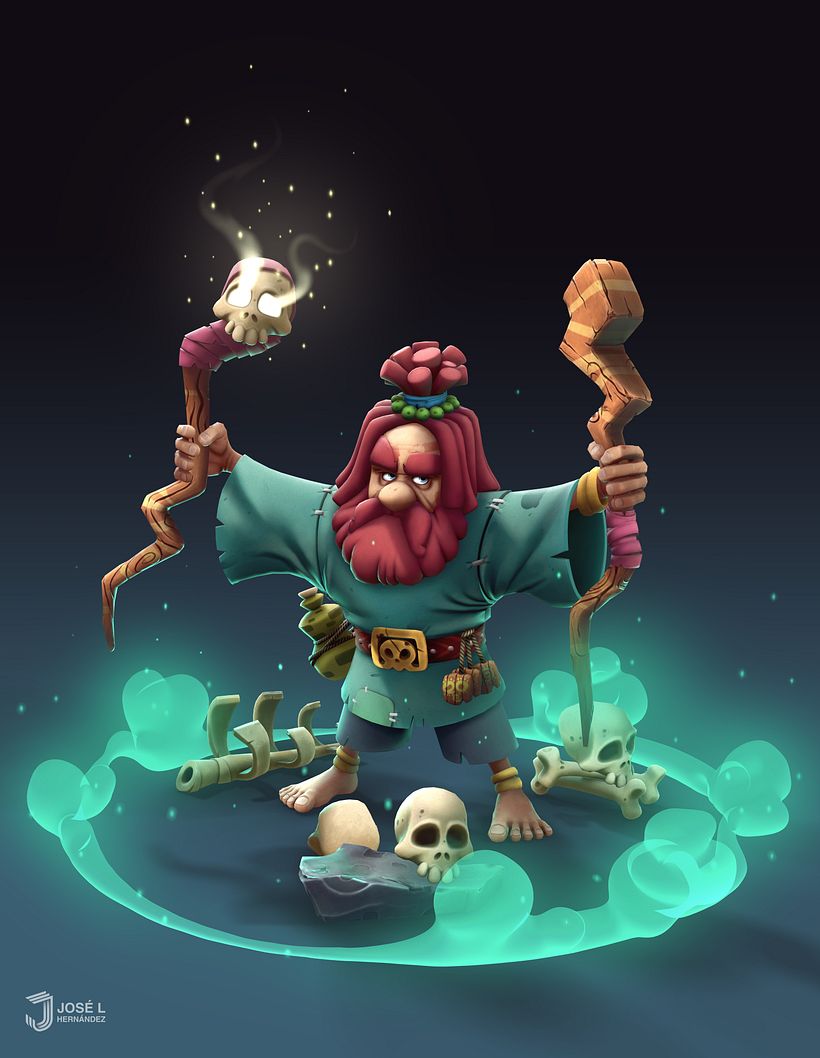 Magician - Stylized Character 0