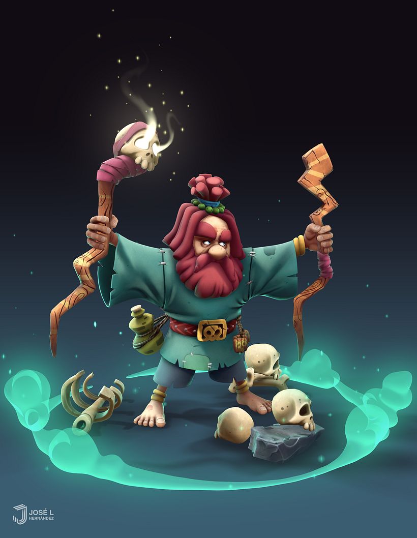 Magician - Stylized Character 2