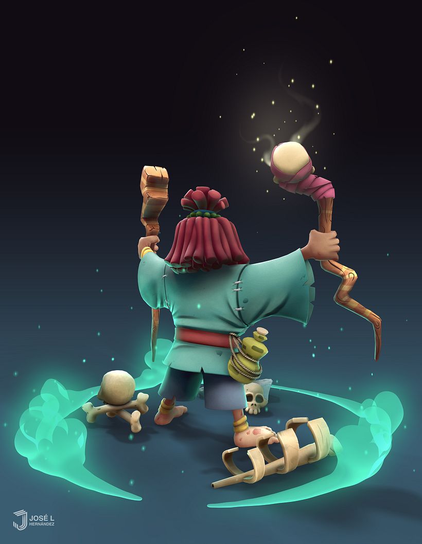 Magician - Stylized Character 3