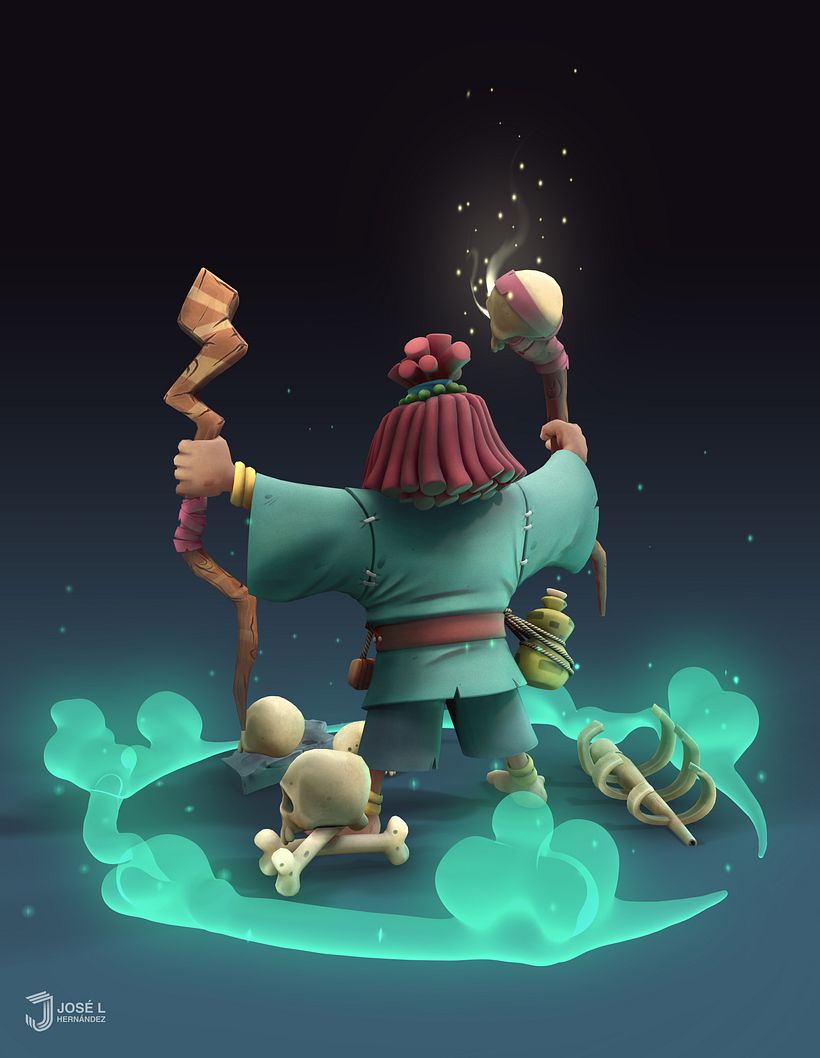 Magician - Stylized Character 4