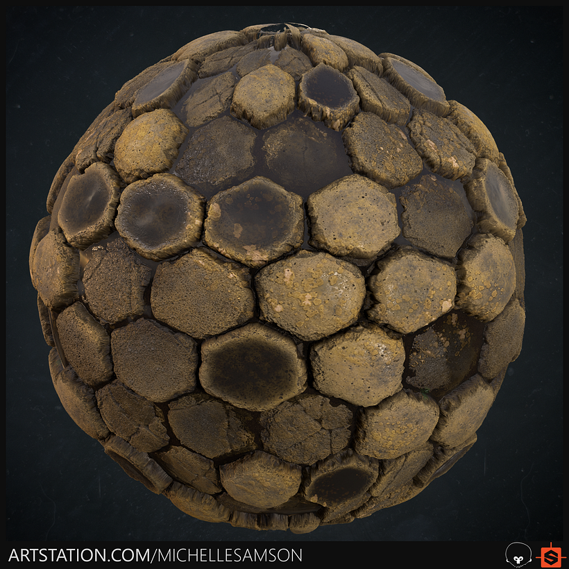 My Causeway of the Giants' Texture project 2