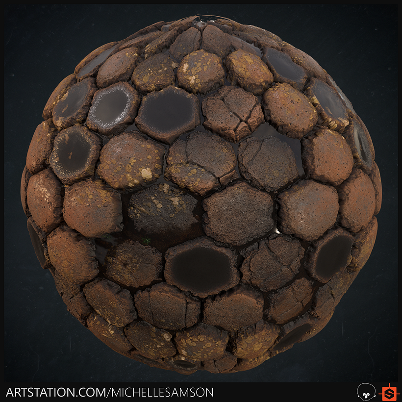 My Causeway of the Giants' Texture project 4