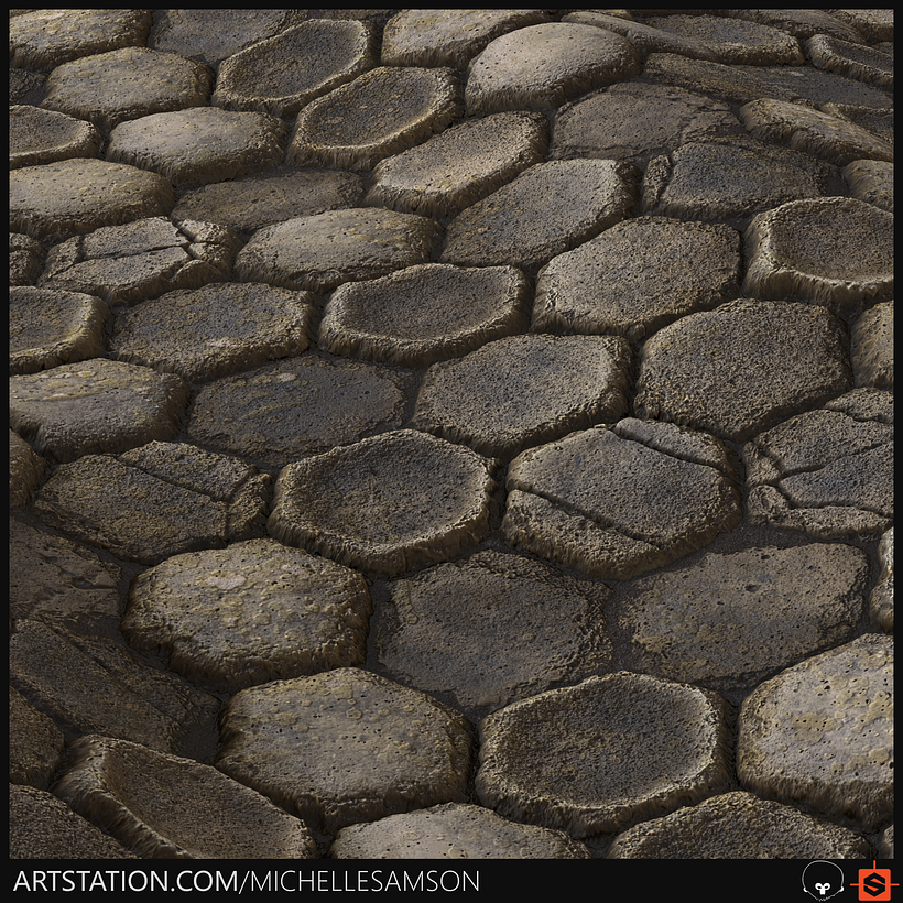My Causeway of the Giants' Texture project 14