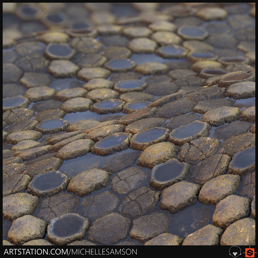 My Causeway of the Giants' Texture project 15