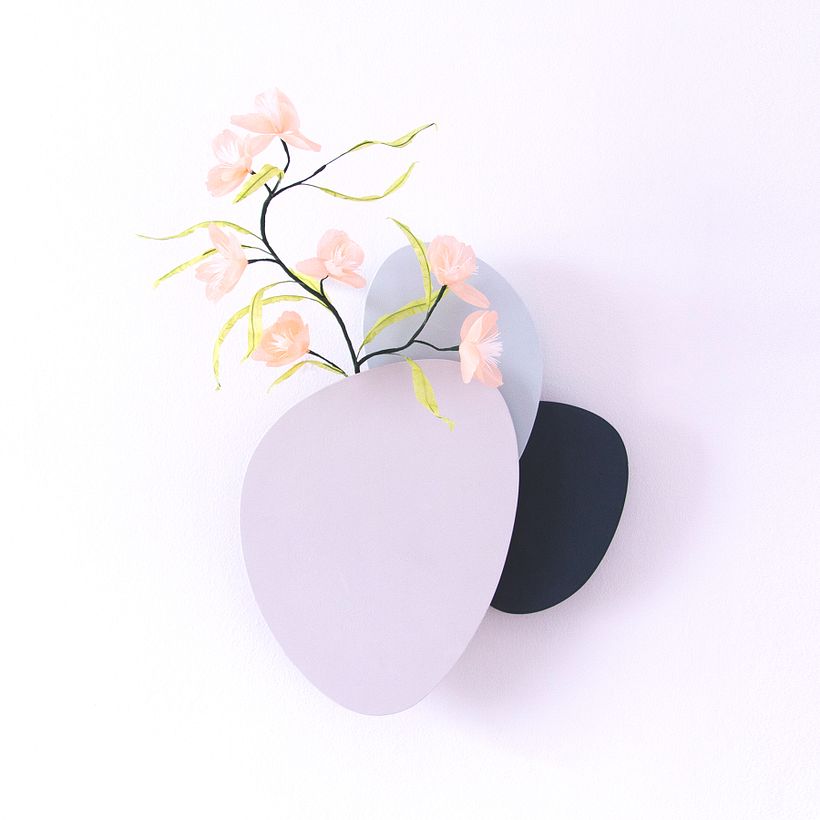 Handcrafted paper flower collaboration with Extra&ordinary Design -1