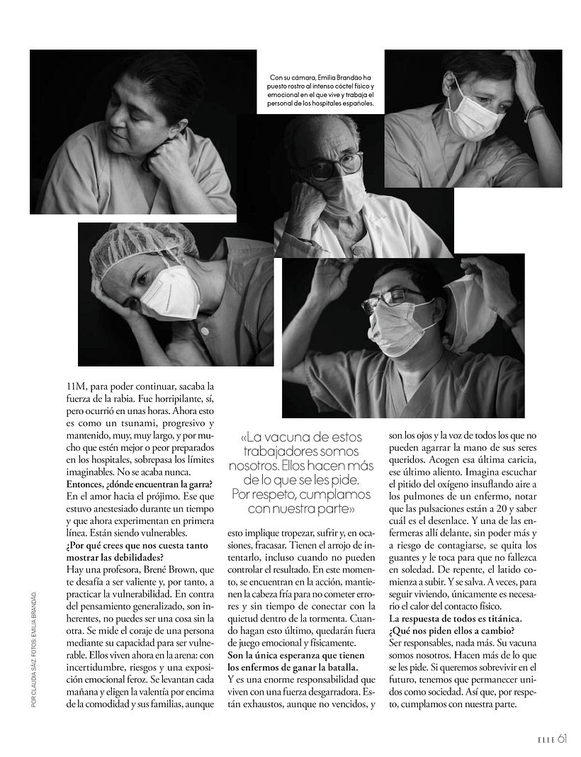 "Time to Heal" covid19 health care workers in Madrid 0