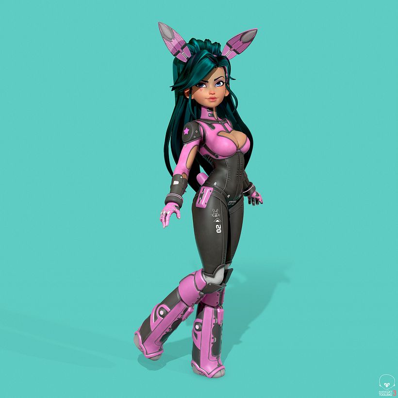 Ragazza-Coniglio 2