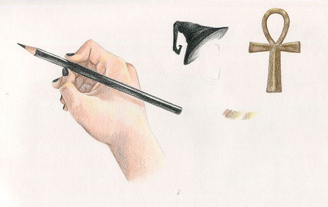 Mi Proyecto del curso: Ilustración comercial con lápices de colores 2