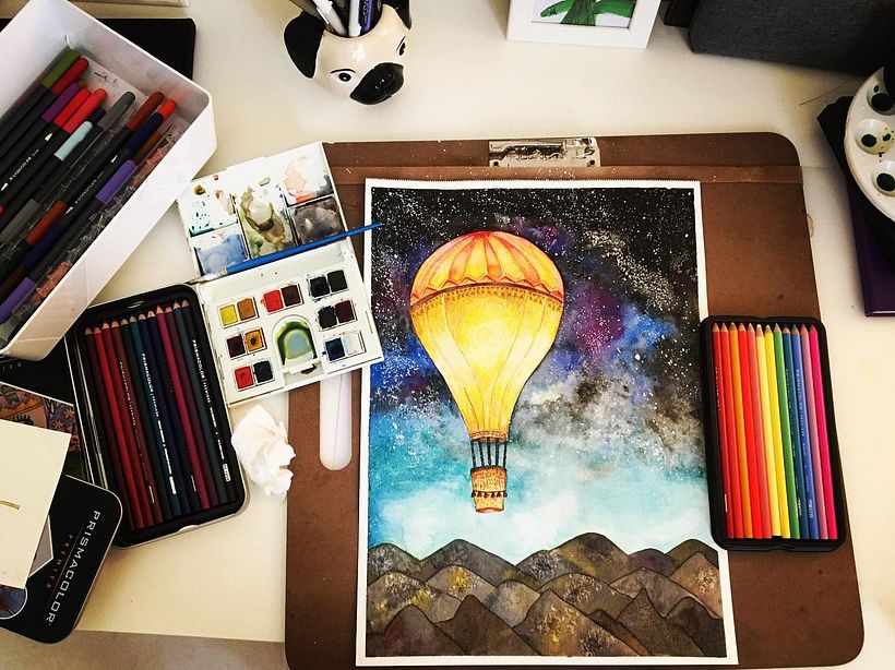 My project in Modern Watercolor Techniques course 0