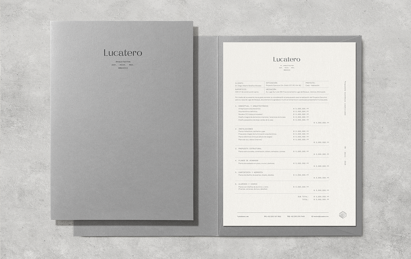 Lucatero - Architecture