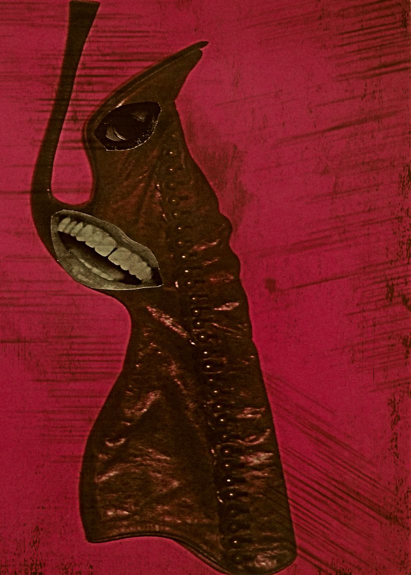 Ra Tattoo-lhe - Analog collage with digital manipulation