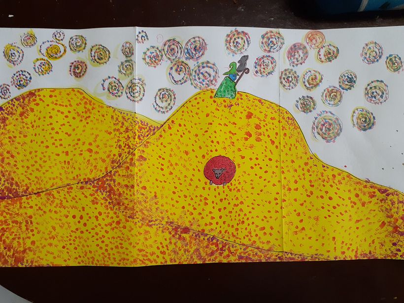 Mi Proyecto del curso: Creación de un libro plegable ilustrado 4