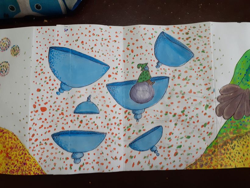 Mi Proyecto del curso: Creación de un libro plegable ilustrado 5