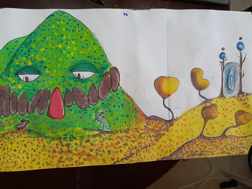 Mi Proyecto del curso: Creación de un libro plegable ilustrado 6