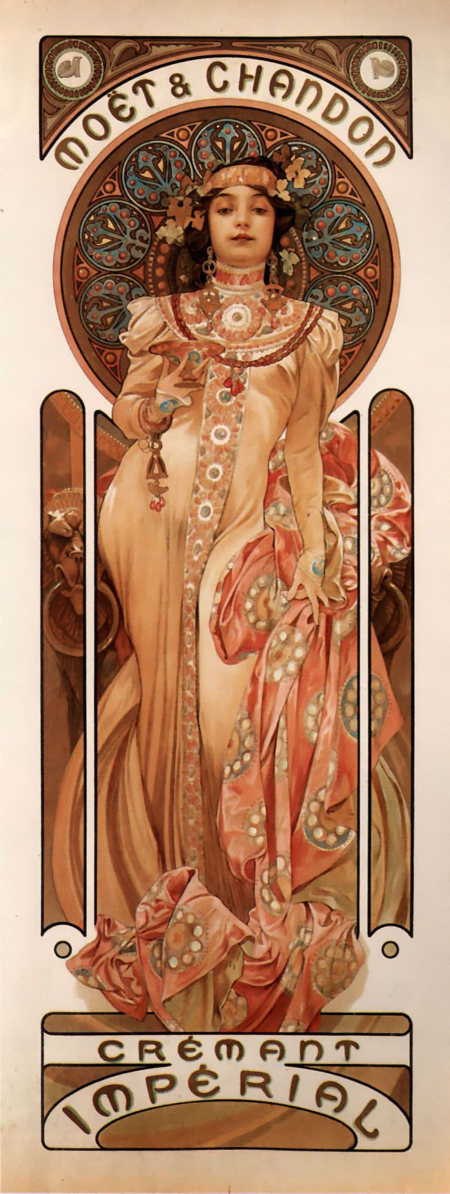 Póster para Möet-Chandon, Alphonse Mucha (1899)