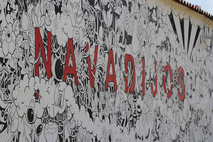 Mural en Navadijos. Sierra de Gredos. 3