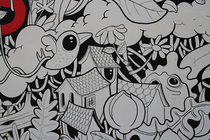 Mural en Navadijos. Sierra de Gredos. 8