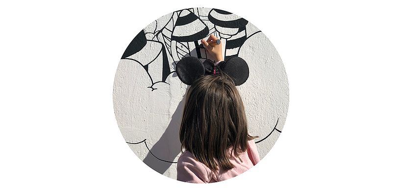 Mural en Navadijos. Sierra de Gredos. 16