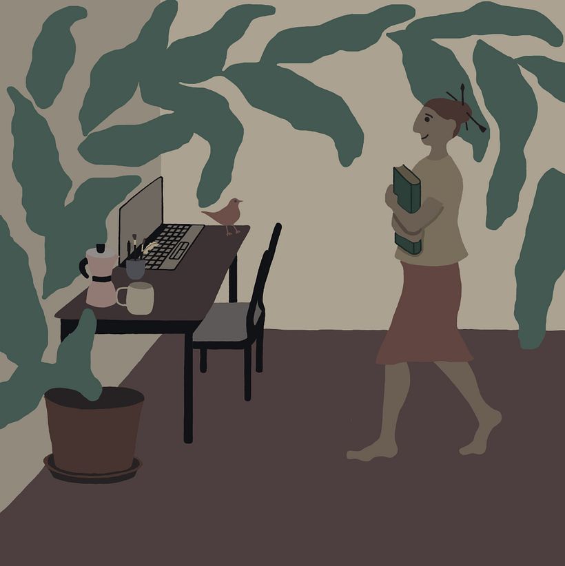 My project in Editorial Illustration for Magazines course 1