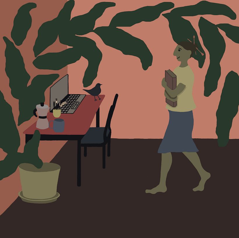 My project in Editorial Illustration for Magazines course 2