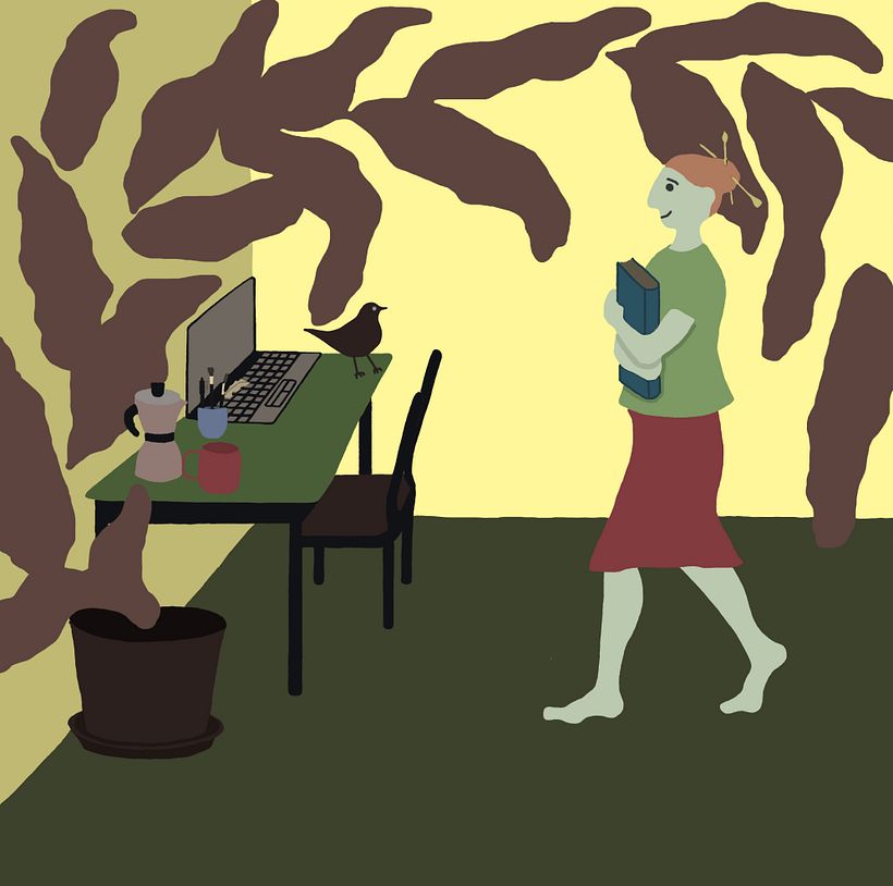 My project in Editorial Illustration for Magazines course 3