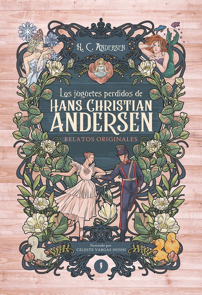 Portada del libro "Los Juguetes Perdidos de Hans Christian Andersen", publicado por la editorial Estruendomudo